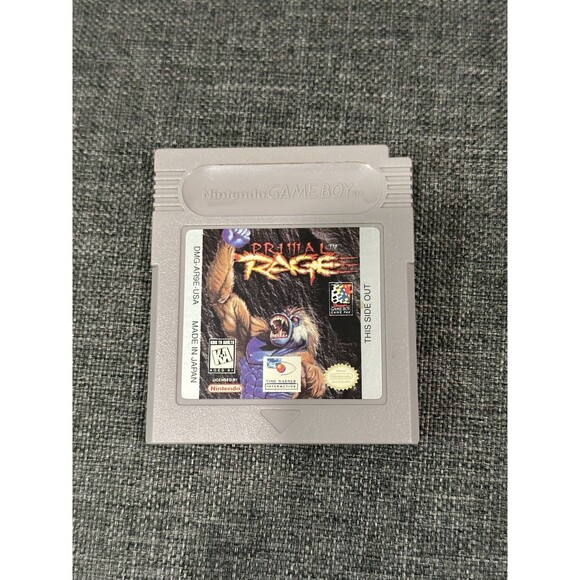 Primal Rage Gameboy Cartridge Authentic and Tested - Picture 1 of 4